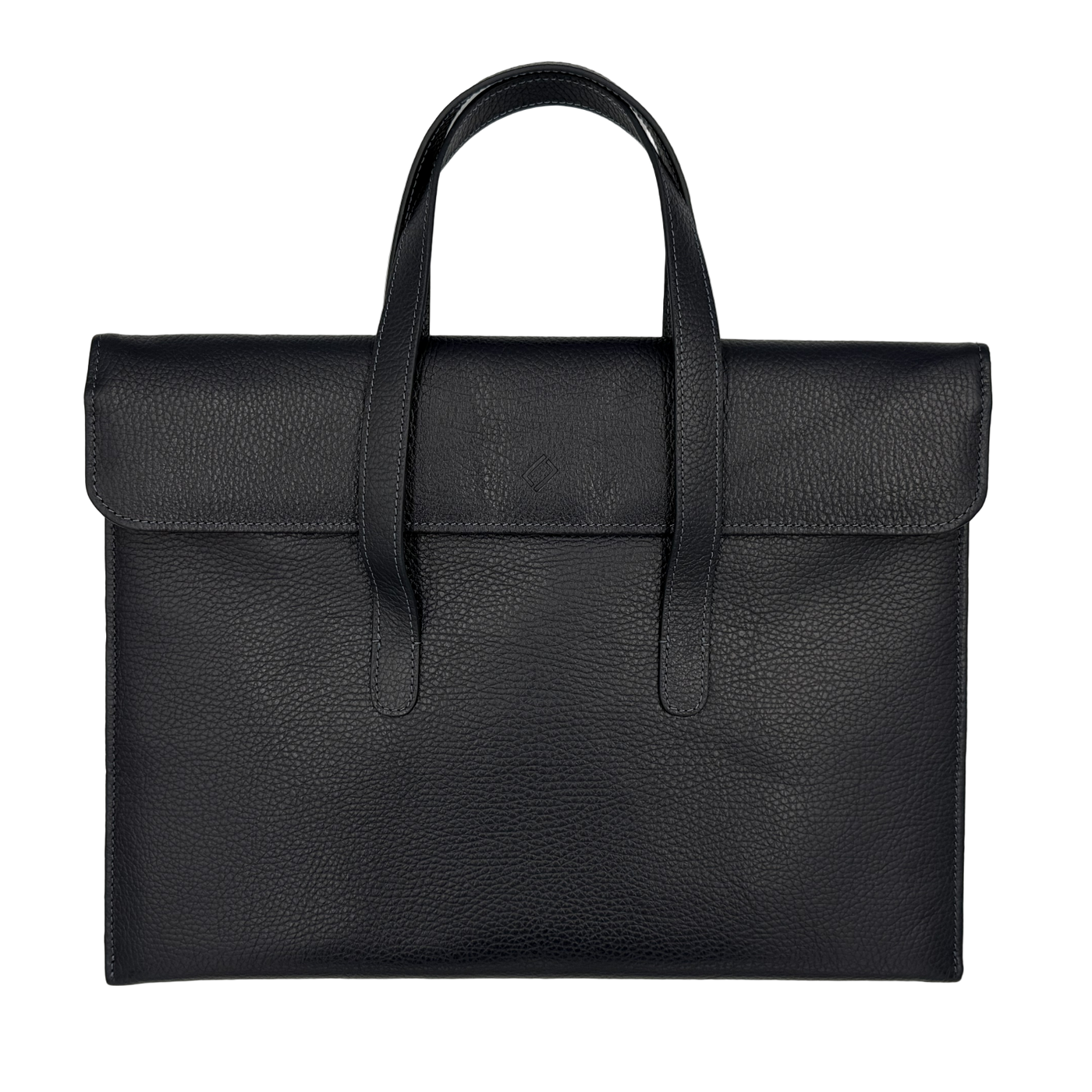 Fashion Laptoptasche 14,1" in Navy mit Henkel und Schultergurt