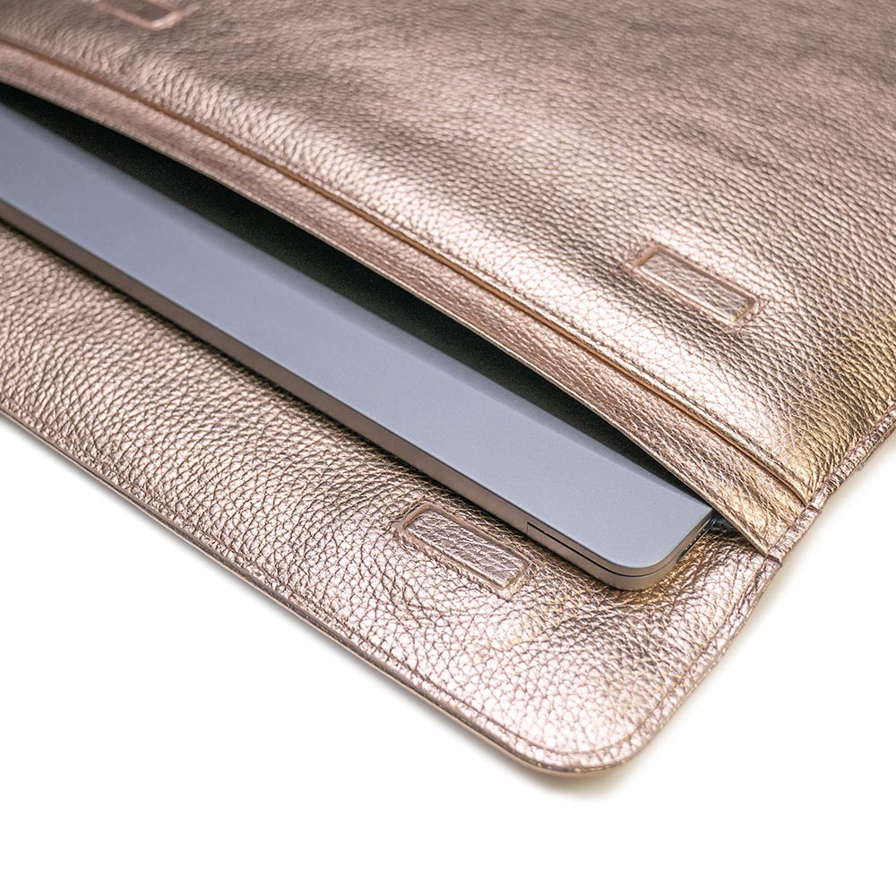 PurePrivacy Laptop Abschirmtasche - Faraday Bag in Copper – ALLPURE